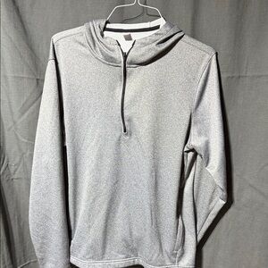 Old Navy Heather Gray Zip-Up Hoodie